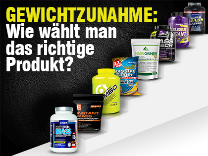 Wie wählt man Ergänzungsmittel zur Gewichtszunahme