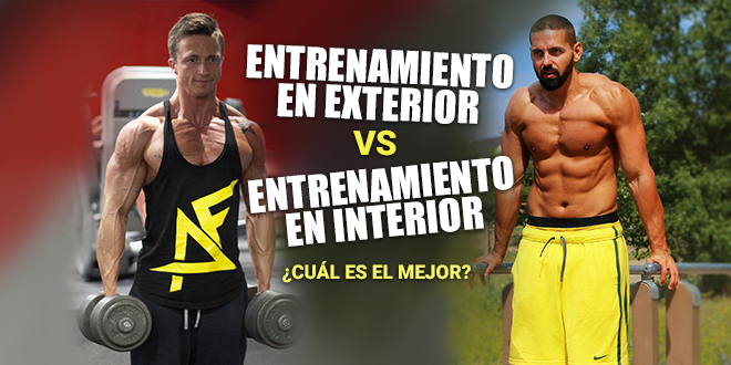 entrenamiento en exterior vs entrenamiento en interior