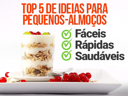 TOP 5 de pequenos-almoços
